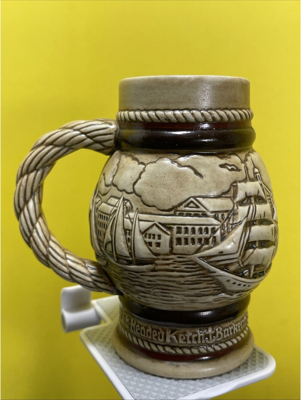 Avon Tall Ships Ceramic Stein Beer Mug